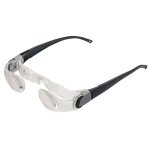 2. 1x lentille loupe bandeau loupe lecture loupe abs cadre 0 - 300 dregee myopie loupe
