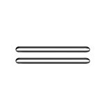 2 bandes de remplacement pour platine vinyle, 6 - 10mm de large, 110 - 136mm de diamtre