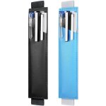 2 paquet de porte - stylos a bande elastique rglable, sac porte - stylo a bande elastique en cuir pu, ...