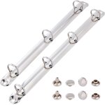 2 pi��ce en m��tal format a4 reliure �� 3 anneaux 4 anneaux m��canisme de remplacement classeur �� feuilles ...