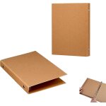 2 pices classeurs en papier kraft couverture de reliure a anneaux a5 rechargeable classeur pour l'criture ...