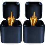 2 pi�ces doigt du majeur dans une bo�te , doigt d'honneur dans une bo�te , coffret cadeau surprise pour ...