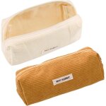 2 pièces trousse a crayons, trousse scolaire velours côtelé, etui a crayons pour filles et garçons, poche ... 2 pièces trousse a crayons, trousse scolaire velours côtelé, etui a crayons pour filles et garçons, poche ...