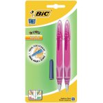 2 stylos - plume easy clic� plume standard rose