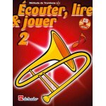 Ecouter, lire & jouer 2 trombone - clé de sol / book + cd Ecouter, lire & jouer 2 trombone - clé de sol / book + cd