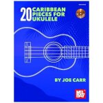 20 caribbean pieces for ukulele / recueil + cd