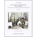 20 etudes concertantes sur 5 notes - cor en fa /
