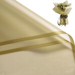 20 feuilles de papier cadeau pour fleurs, papier d'emballage imperm�able pour bouquets, fournitures pour ...