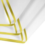 20 feuilles de papier d'emballage de bouquet impermable professionnel - pour fleuristes, emballage cadeau ...