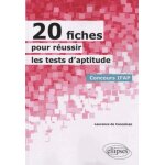 20 fiches pour r�ussir des tests d'aptitude concours ifap