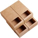20 pack kraft papier tiroir boite festival cadeau emballage boites savon bijoux candy weeding party faveurs ...