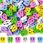 20 - pack mini gomme, grandes gommes dents gomme kawaii fournitures scolaires amusantes[z1079]