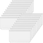 20 pices pochettes classeur en plastique, a6 pochettes classeur en plastique 6 trous, classeur pochette ...