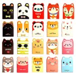 20 pices portable petit carnet de notes, petit carnet, carnets de poche mignons, carnet en forme d'animal, ...