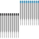 20 pièces recharge stylo bille compatible avec parker, cartouche stylo bille, recharges pour stylo a ... 20 pièces recharge stylo bille compatible avec parker, cartouche stylo bille, recharges pour stylo a ...