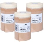 2000 lot de 3 rouleaux en papier avec ruban adh�sif pour masquage, protection murale, plinthe, meubles, ...