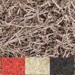 200g frisure papier dchiquet kraft beige frisure emballage cadeau noel remplissage boite cadeau panier ...