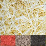 200g frisure papier dchiquet kraft crme frisure emballage cadeau noel remplissage boite cadeau panier ...
