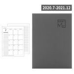 2021, planificateur, agenda b5, carnet de notes et journaux, carnet mensuel et hebdomadaire