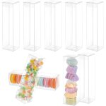 20pcs boîtes a faveur transparentes 5x5x20cm, boîtes rectangulaires pour cadeaux de mariage, coffrets ... 20pcs boîtes a faveur transparentes 5x5x20cm, boîtes rectangulaires pour cadeaux de mariage, coffrets ...