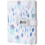 215x150mm carnet secret fille, les arbres journal intime avec code, cahier journal bloc - notes en pu ...