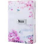 215x150mm carnet secret fille, journal intime avec code, cahier journal bloc - notes en pu cuir pour ...
