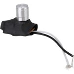 220v lot de 2 boutons rotatifs ronds pour bureau argent 220 v