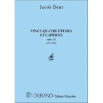 24 etudes & caprices violon / conducteur