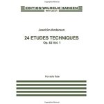 24 etudes techniques for flute op. 63 book 1 /