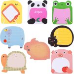 24 pi�ces feuille autocollante, lovely notes, 480 pages mini notes autocollantes, bloc m�mo pour animaux, ...