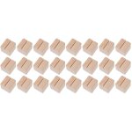 24 supports en bois pour num�ros de table, menus et photos - design rustique pour mariages, f�tes et ...