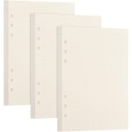 240 feuilles a5 recharge papier en pointillé, 6 trous vierge feuillets mobiles pour agenda filofax, recharge ... 240 feuilles a5 recharge papier en pointillé, 6 trous vierge feuillets mobiles pour agenda filofax, recharge ...