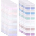 240 pi�ce etiquettes d'index adh�sives marqueurs de page inscriptibles etiquettes de page pense b�te ...