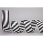 25 m x 25 mm ruban décoratif a rayures noir en tissu pour décoration de cadeaux elégante anniversaire ... 25 m x 25 mm ruban décoratif a rayures noir en tissu pour décoration de cadeaux elégante anniversaire ...