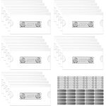 25 pices badge aimant badge porte nom aimant 9 * 5. 5cm badges aimants en acrylique badge magntique ...