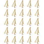 25 pi�ces de mini chevalet en bois de 5 pouces. cartes de visite, affichage de photos, petites toiles, ...