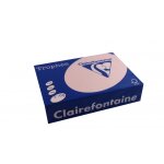 Ramette de papier - a4 - rose pastel - 210g - impression - 250 feuilles - clairefontaine troph�e