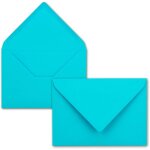 25x enveloppes c6 - couleur: turquoise - 11, 4 x 16, 2 cm - fermeture: gommée - pour papier a4, a5, a6 ... 25x enveloppes c6 - couleur: turquoise - 11, 4 x 16, 2 cm - fermeture: gommée - pour papier a4, a5, a6 ...