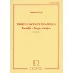 3 morceaux esp. (pujol 1204) guitare / conducteur
