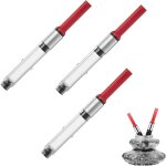 3 pices convertisseur pour stylo plume, cartouche encre, accessoires pour stylos plumes, convient au ...