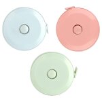 3 pi�ces metre ruban 1. 5m, double face ruban a mesurer r�tractable, souple pour regime couture tailleur ...