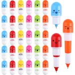 30 pcs stylo a bille rétractable, mini vitamine pilule stylos a bille rétractables, stylo télescopique ... 30 pcs stylo a bille rétractable, mini vitamine pilule stylos a bille rétractables, stylo télescopique ...