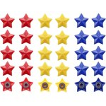 30 pièces frigo aimant, etoile magnet pour tableau blanc en 6 couleurs, tableau blanc, salle de classe, ... 30 pièces frigo aimant, etoile magnet pour tableau blanc en 6 couleurs, tableau blanc, salle de classe, ...