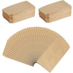 300 pices petits sacs en papier kraft, mini sacs de graines, 6x11cm petit sac cadeau, sachets plats ...