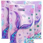 30pcs 25�17cm sachet bonbon queue de sir�ne pochette cadeau sac cadeau anniversaire enfant sac plastique ...