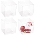 30pcs 9x9x9cm effacer cube faveur de mariage botes pvc transparent cube coffrets cadeaux pour bonbons ...