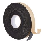 30x3mm bande de mousse auto adhsive ruban d'tanchit en mousse anti intempries noir simple face pour ...