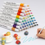 36 stylo marqueur indelebileetanches, 2. 0mm feutre pour textile, marqueurs acryliques, adapts pour ...