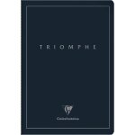 37176c collection triomphe platinum un carnet cousu bleu profond - a4 21x29, 7 cm - 96 pages lignes ...