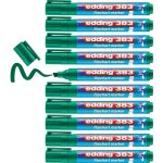 383 marqueur pour chevalets - vert - 10 marqueurs - pointe biseaut�e 1 - 5 mm - marqueur pour ecrire, ...